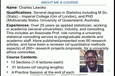 Introduction to Quantitative Research Methods: Welcome to the Course