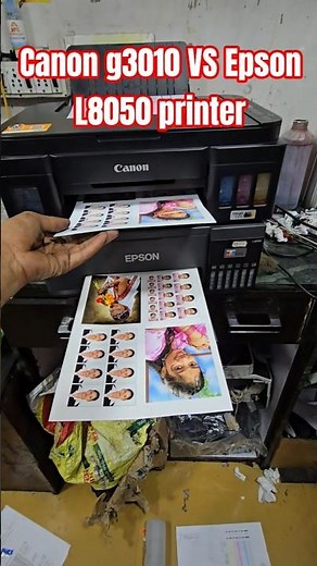 Epson L8050 VS Canon G3010 Photo Print Quality Review: Epson vs. Canon Printer Comparison
