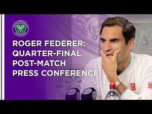 Roger Federer Quarter-Final Press Conference | Wimbledon 2021
