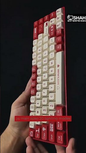 AJazz AK680 RGB Mechanical Keyboard – Retro Aesthetics, Modern Power!