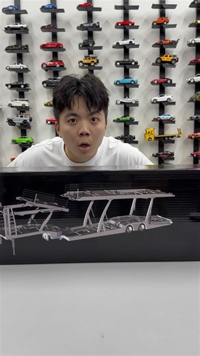 CTHTOYS Neo | Unboxing NZG Scania V8 730 S Lohr Car Transporter Scale 1:18 Diecast Model Car #cthtoys #scania #cartransporter #lorry #trailer #viral... | Instagram