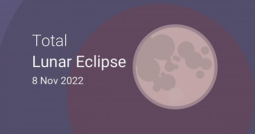LIVE Stream: Total Lunar Eclipse November 8, 2022