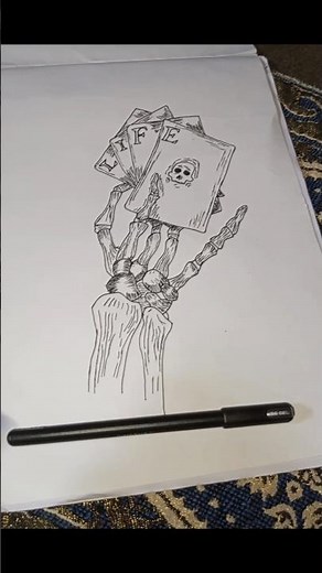 Skeleton Hand Drawing [ beginner to advanced drawing journey ]