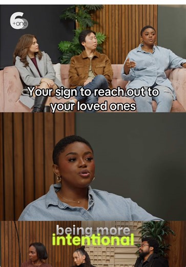 While watching this, I’m sure someone came to mind. Tag them below or call or send them a message! ❤️ Go watch/listen to the conversation on the future of human connection on; 👉🏾YouTube 👉🏾Spotify 👉🏾Apple Podcast Link in bio. #projectsixplusone #family #relatable #humanconnection