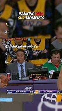 Ranking NBA SUS Moments!🏀👀