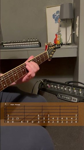 Enter Sandman HARD but EASY main riff (Tabs)