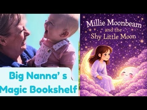 Millie Moonbeam and the Shy Little Moon 🌙 | Bedtime Story for Toddlers | Calm Sleep Story