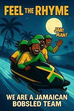 Feel the Rhyme | Jamaican Bobsled Reggae Anthem | Cool Runnings Tribute