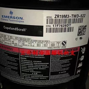 [Hot Item] Refrigeration Copeland Scroll Compressor R22 Zr11m3 Zr12m3 Zr16m3 Zr19m3-Twd-561