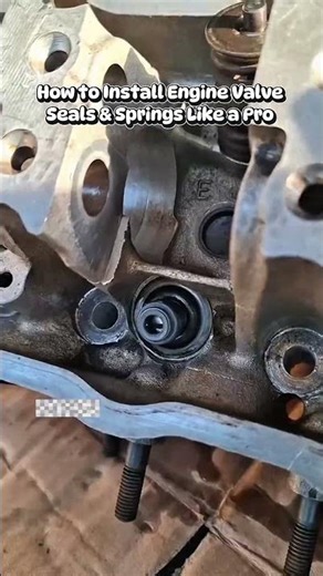 Smart Genius Mechanic Hack! 🤯 Easy Valve Spring Install