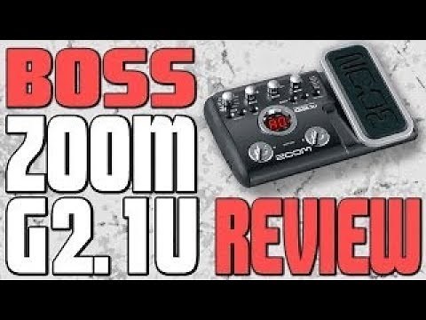 Zoom G2.1u Pedal Review
