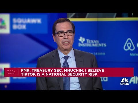 Former Treasury Secretary Mnuchin: Government spending is what caused inflation