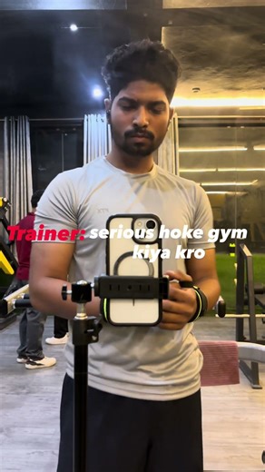 Serious hii hu #viral #funny #youtubeshorts #gym