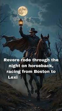 The Midnight Ride of Paul Revere (1775) 🐎 | One lantern, one horse, and one heroic midnight ride