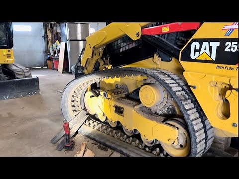 How to Install New Skid Loader Tracks on the CAT 259D