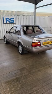 Here is our astonishing Ford Orion 1.6 Ghia with just 21,991 miles from new being loaded ready to meet its new owner. | KGF Classic Cars