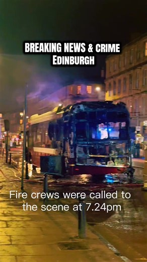 A bus fire has closed a road in the capital this evening. Emergency services were called to South Clerk Street around 7.00pm following reports of a Lothian buses bus being on fire. A Spokesperson for the Scottish Fire & Rescue Service said : “We were called at 7.24pm to a vehicle fire on South Clerk Street, Edinburgh. Operations control mobilised 2 appliances to the scene. There is no reports of any injuries”. The road was closed for some time to allow the clean up operation to take place: | Bre