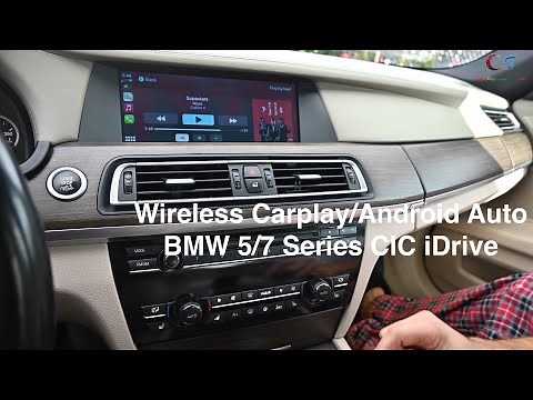 Wireless Carplay/Android Auto Road Top Install in 2011 BMW 750Li (F02)