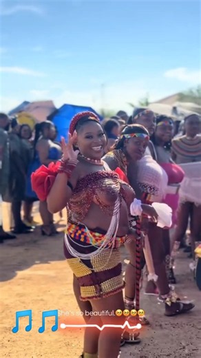 Zulu girl traditional dance and music #africaculture #shorts #shuduza