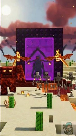 The Netherstorm Has Opened… Run. 🔥🌩️ | Minecraft Epic Trailer