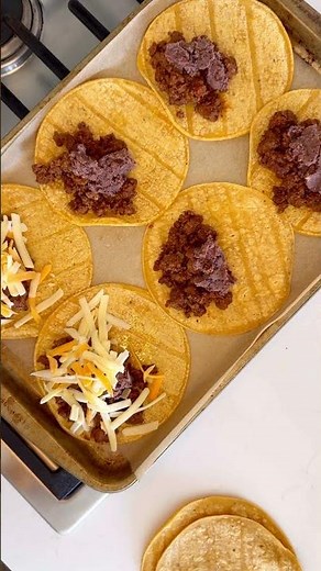 Oven Baked Beef Tacos