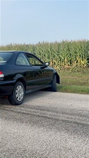 Testing the ebrake for safety reasons. It works too good. $300 ek coupe with a y8 in it.