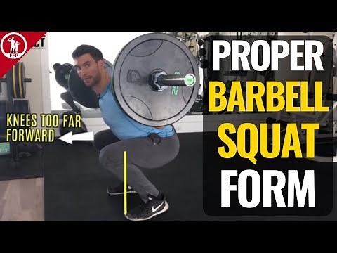 The Barbell Back Squat Form - Exercise Tutorial & Routine Recommendations