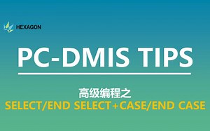 PC-DMIS | 高级编程之SELECT/END_SELECT CASE/END_CASE