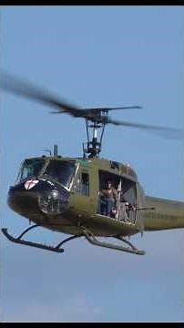 Just the most iconic helicopter 🚁 UH-1 Huey #helicopters #huey #uh1huey #omg #wow