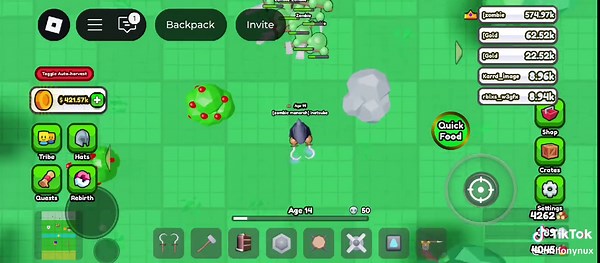 Zombie Monarch Rise in Roblox Gameplay