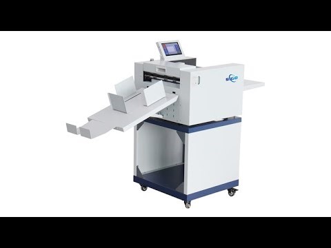 Air Suction Feeding Paper Automatic Creasing Perforating Machine 2 in 1 for Scored & Dotted Line