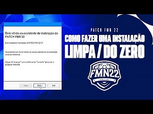 PATCH FMN 22 - HOW TO DO A CLEAN/FRESH INSTALLATION OF THE PATCH?
