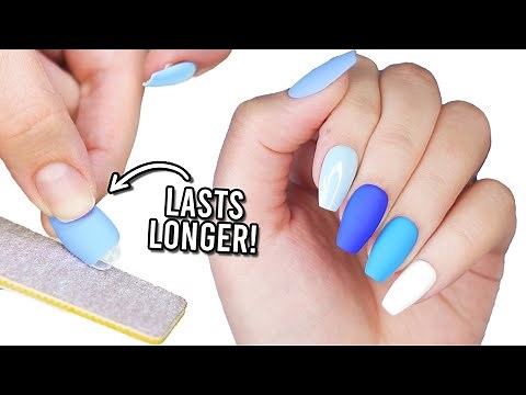 How To ACTUALLY Apply Press On Nails