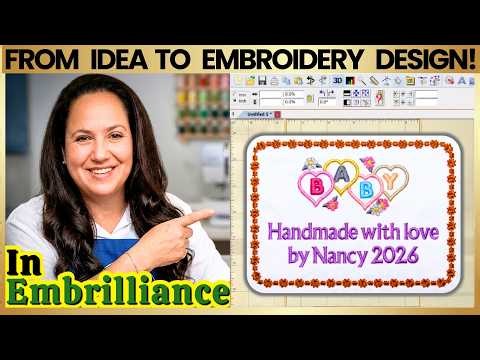 Embrilliance StitchArtist 3 Custom Motifs | Create Your Own Quilt Labels #308