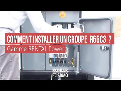 How to install an R66C3 generator?