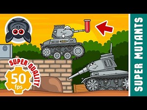 New Army. Super Mutants. Steel Monsters. Cartoons About Tanks