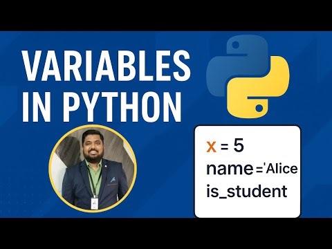Variables in Python | Python Tutorials for Beginners | Data Analytics using Python Course in Hindi