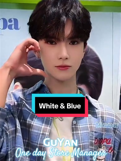 [15/03/2026] muscle memory always kicked in. he looks soo good in blue and white~ looking fresh! 🍃💦 #guyan #顾言bb #fyp #rafayelloveanddeepspace #rafayel