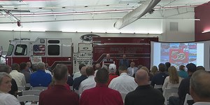 E-ONE employees celebrate 50 years of Florida fire trucks