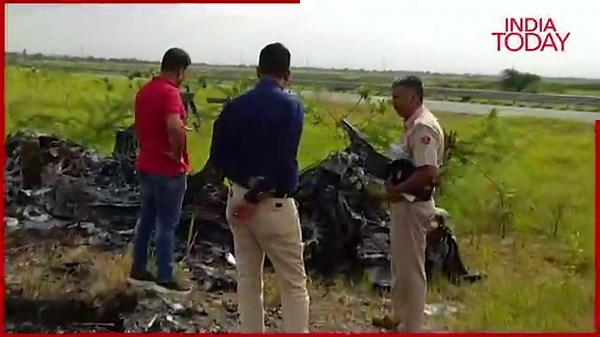 Video: Rolls Royce up in flames after 200 kmph tanker crash