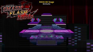 ROCK IN! Stage Mod for Super Smash Flash 2 | SSF2 Mods
