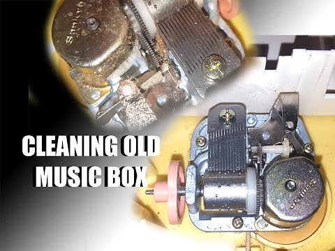 Cleaning and Repairing My Pullstring Music Box