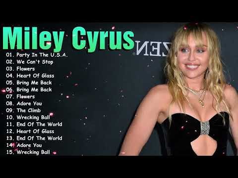 Miley Cyrus Greatest Hits 2026 - Top 15 Best Songs Official Playlist - Full Album Music Mix