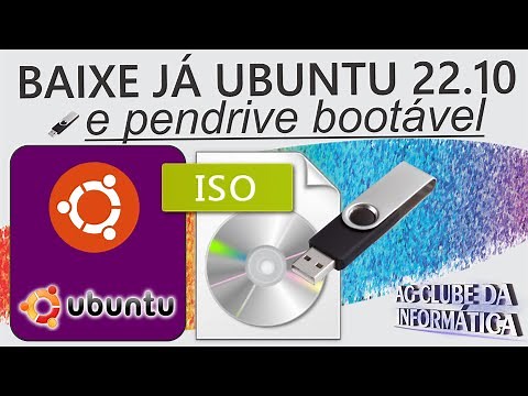 Como baixar a ISO do Ubuntu 22.10 e criar pendrive bootável