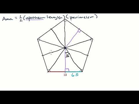Area of regular polygon given side length | Geometry (TX TEKS) | Khan Academy