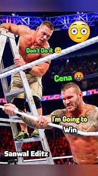 The Viper 🐍 Trapped Cena with Handcuff! 😲 | Cena literally broke the ring ropes to escape! 😱🔥.#wwe