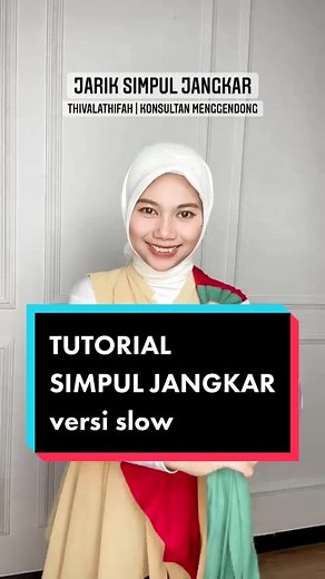 Tutorial Simpul Jangkar Versi Lambat untuk Babywearing