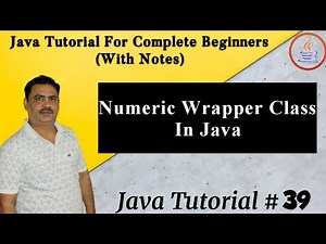 Numeric Wrapper Class In Java || Basic Understanding In Java || By Harvinder Singh