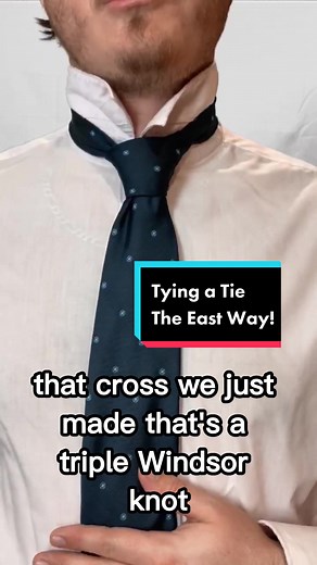 How to Tie a Triple Windsor Knot Quickly
