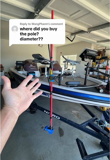 DIY Pole Mount for Live Scope Fishing Setup